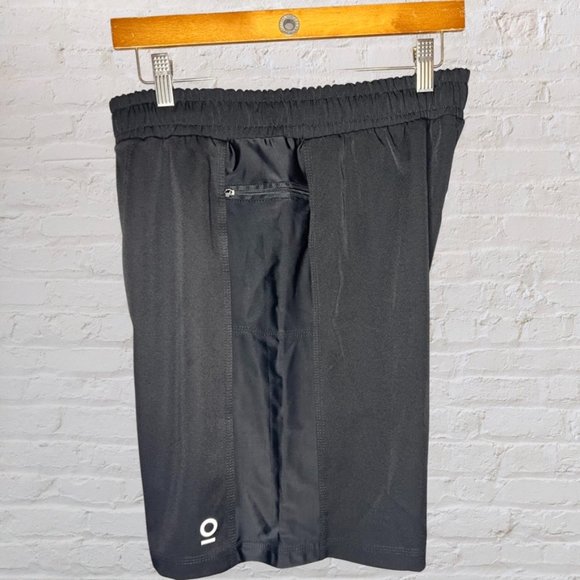 Men's Optimal Human Black Athletic Shorts with Pocket Details - M. - Picture 1 of 5